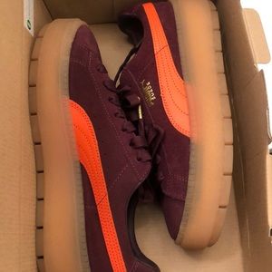 Like New suede Pumas